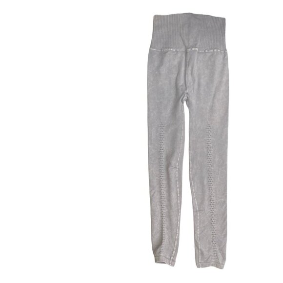 FREE PEOPLE GOOD KARMA LEGGINGS ICED GREY XS S - Picture 9 of 14